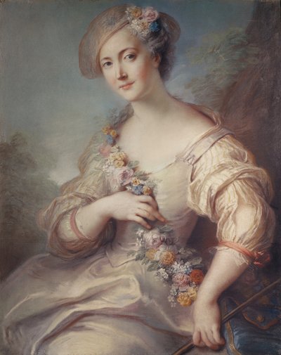 Marquise de Beuvron von Charles Antoine Coypel